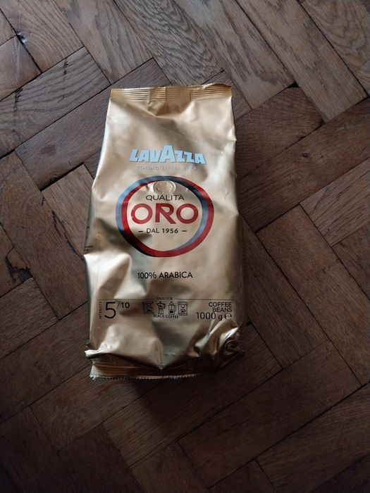 Kawa ziarnista 1kg Lavazza Oro ważność 2028