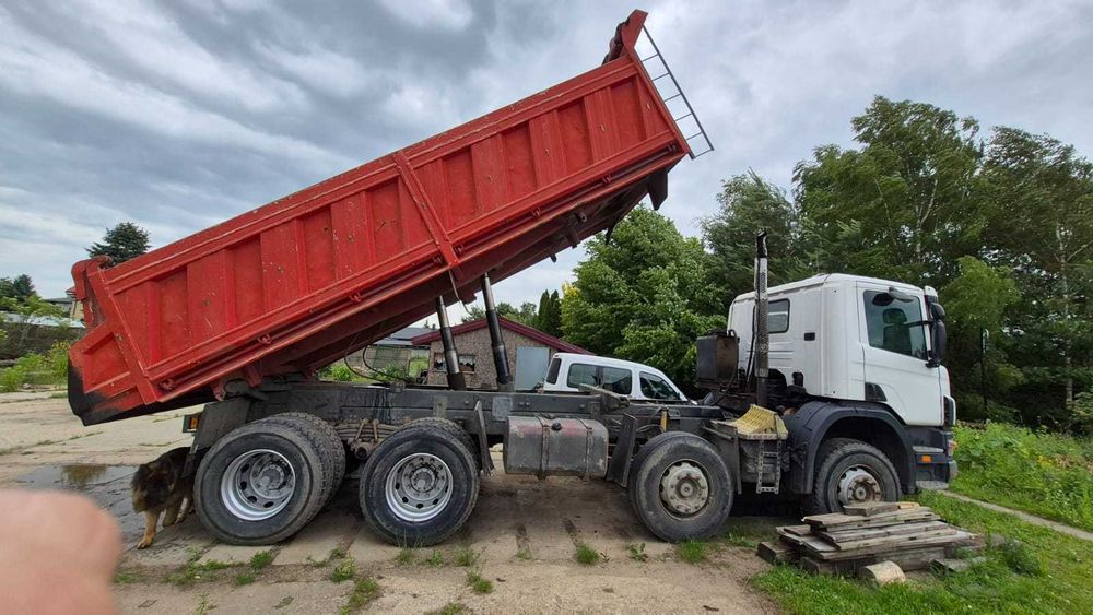 Sprzedam ciężarówkę - wywrotkę Scania 2003 8x4