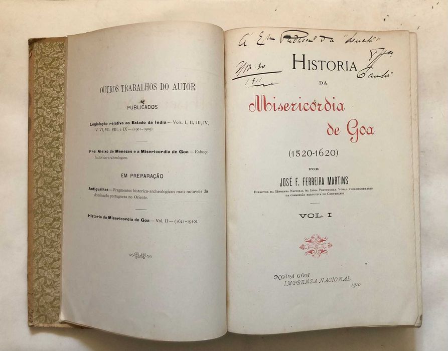 História da Misericórdia de Goa (1520_1620)