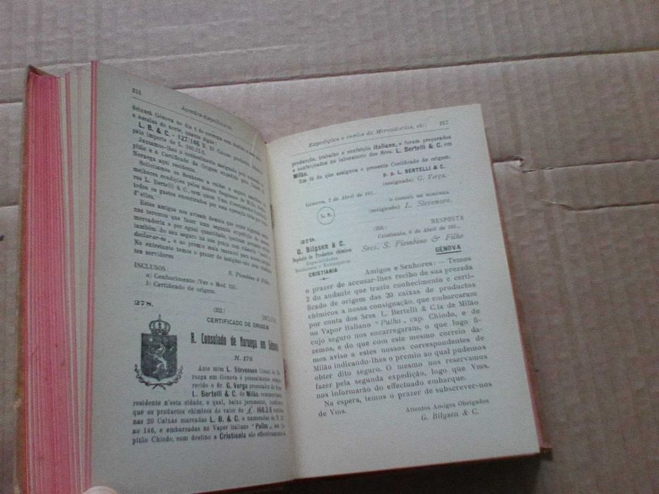 Correspondencia Commercial Portugueza