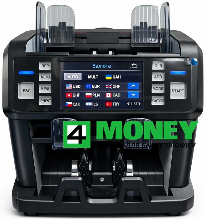 СЧЕТЧИК Банкнот MULTI COUNTER PRO MAX FULL TOUCH 100% Детекция Купюр, валют, денег Официальный Сервисный центр по Украине. Поддержка 24/7.  Гарантия