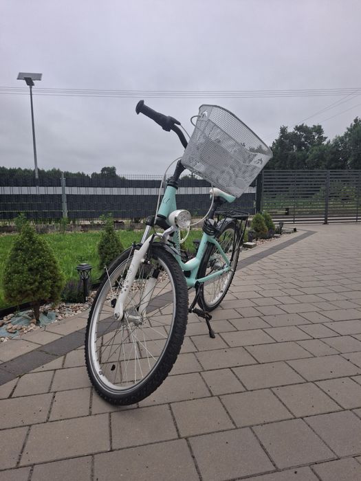 Rower Unibike Princess 24 turkusowy