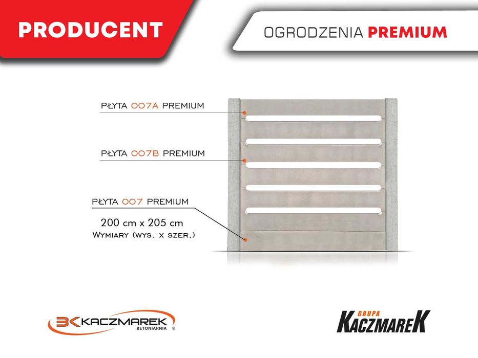 Ogrodzenia Betonowe PREMIUM | Nowoczesne Wzornictwo
