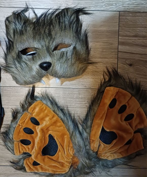 Cosplay przebranie lis, zwierzę, maska kot