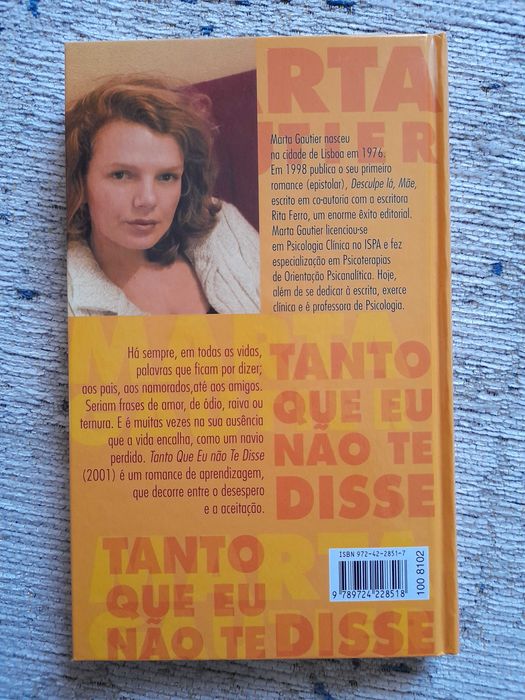 Tanto que eu não te disse, Marta Gautier