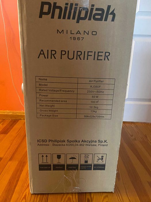 Filtr powietrza. KJ350F Philipiak