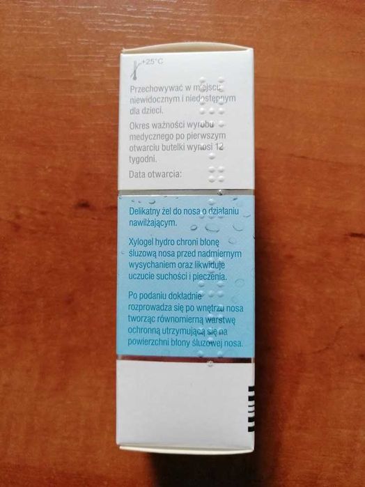 Xylogel hydro, żel do nosa Nawilża, chroni, likwiduje uczucie suchości