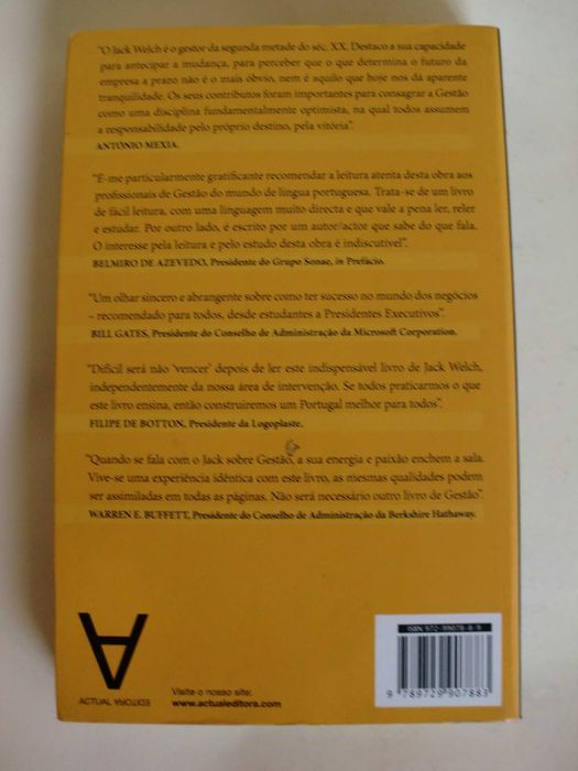 Vencer
de Jack Welch com Suzy Welch