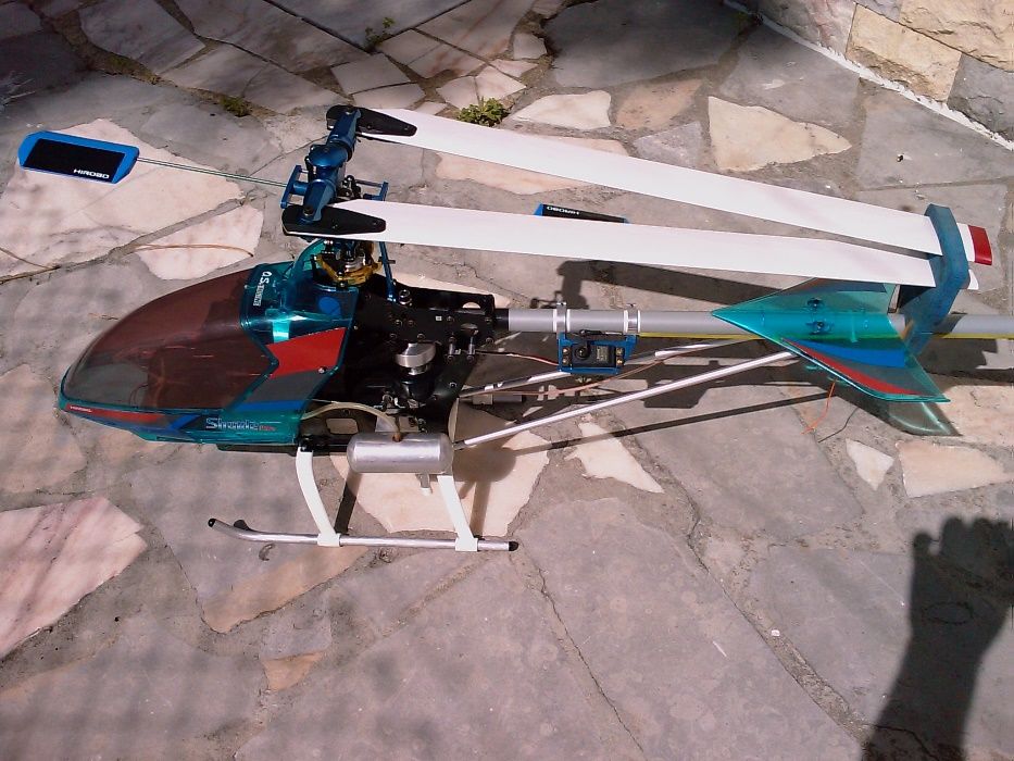 Helicoptero HIROBO Shuttle Pro (totalmente metálico) como NOVO