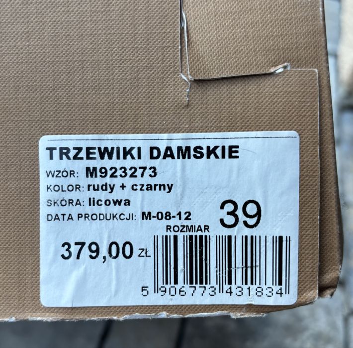 Buty damskie Wojas na wionę/jesień