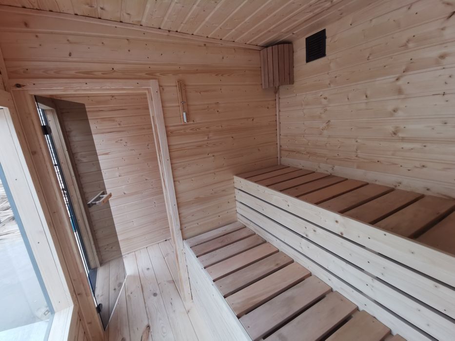 Sauna Ogrodowa Ocieplona wełną + Piec Hit! Leasing Raty  
3,5mSaun