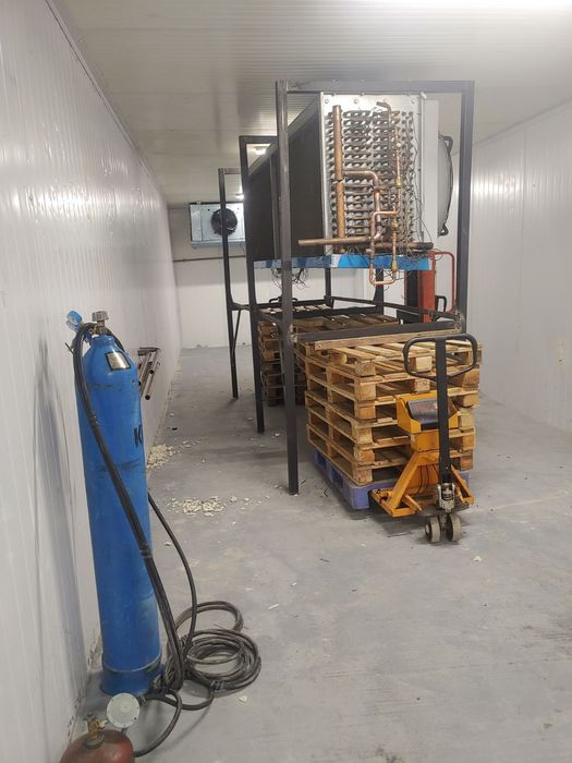 Камери глибокої  заморозки промислові, шокова заморозка