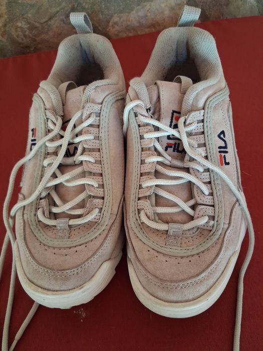 Fila Sneakers. Cream Color