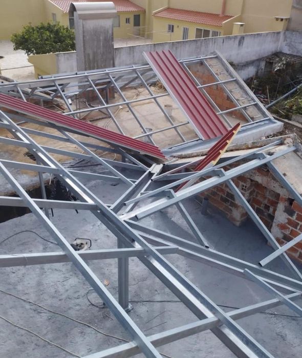 Telhados e remodelações