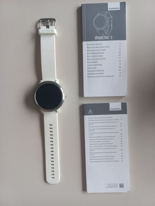 Smartwatch Garmin Vívoactive 3 Z Gps, Biały