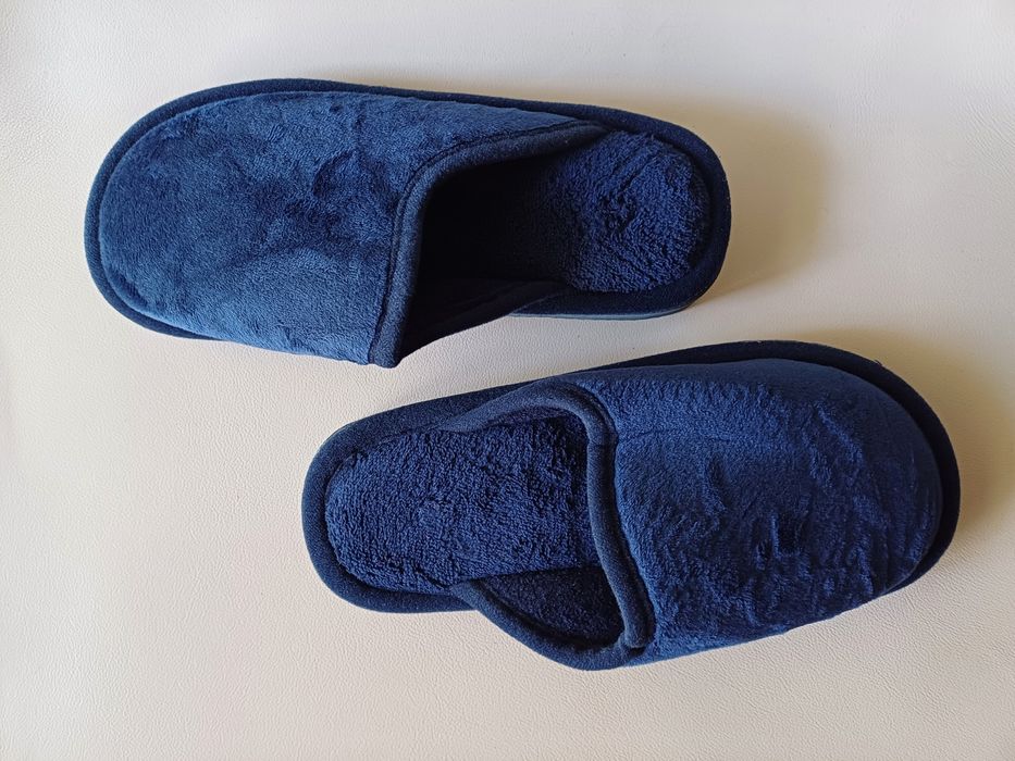 Chinelos/Pantufas azuis escuros (36) - NOVOS