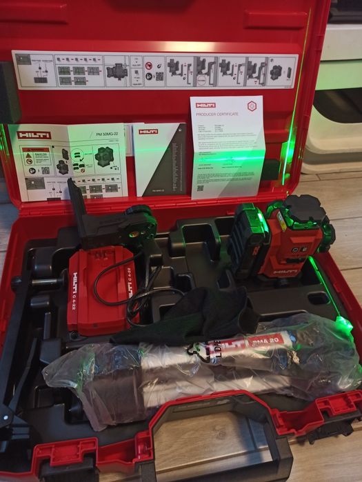 Штативи та аксесуари для лазерних нівелірів hilti