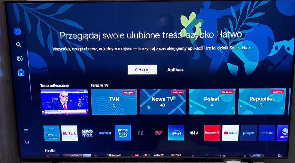 Telewizor Samsung 65" QLED 4K Tizen DVB-T2