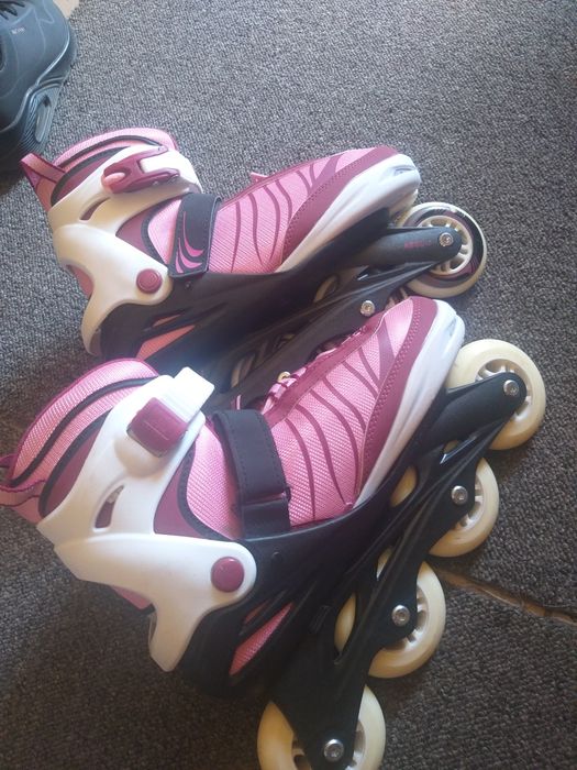 Rolki różowe rozmiar 37-41