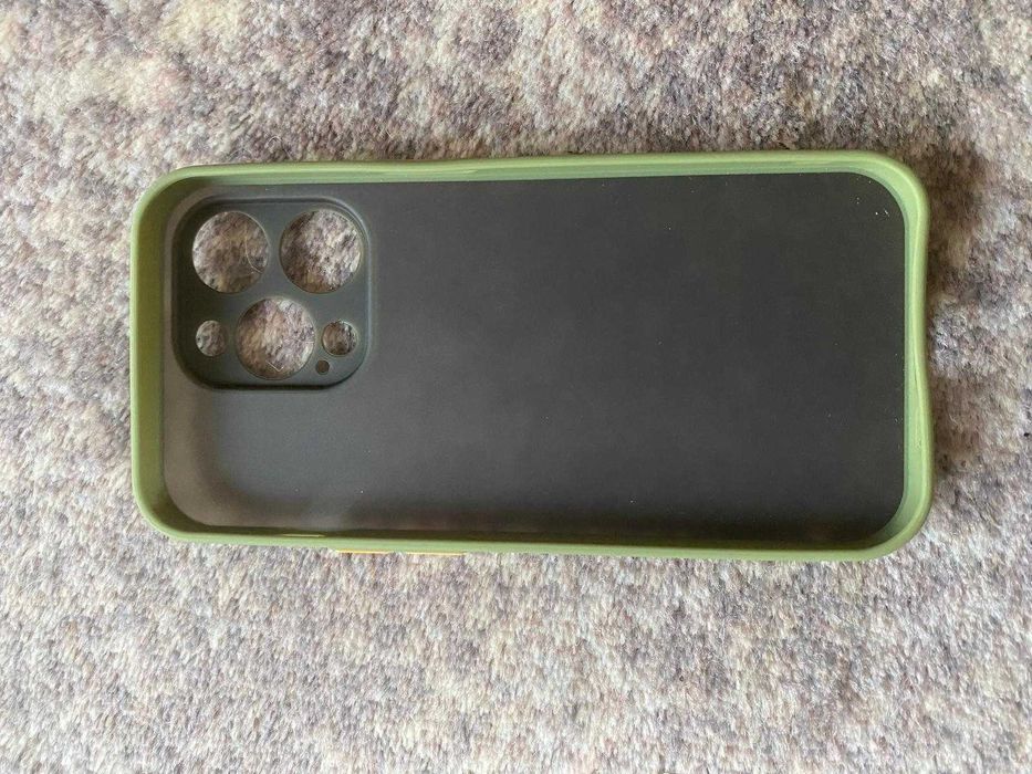 Nowe etui Iphone 14 zielono-pomarańczowe