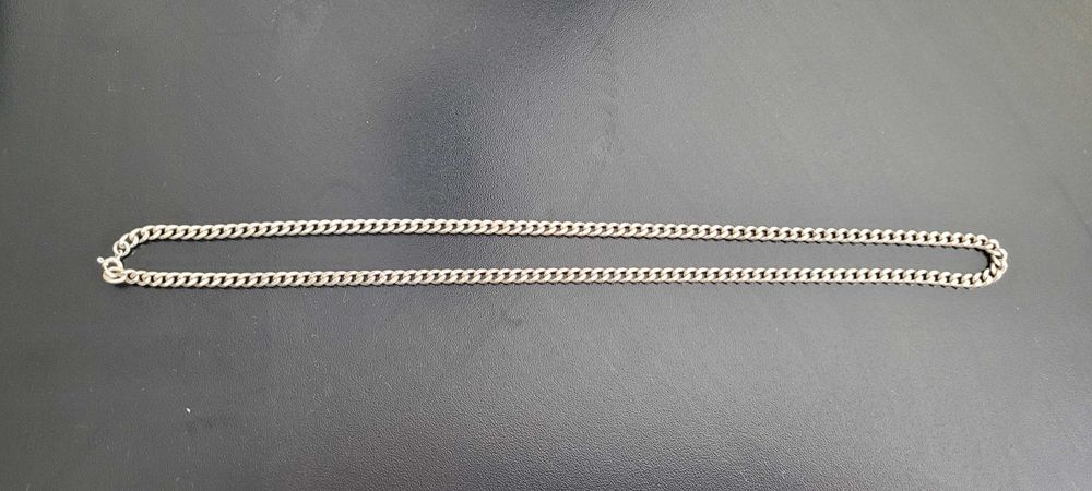 Srebrny łancuszek pancerka 50cm 22g p.925