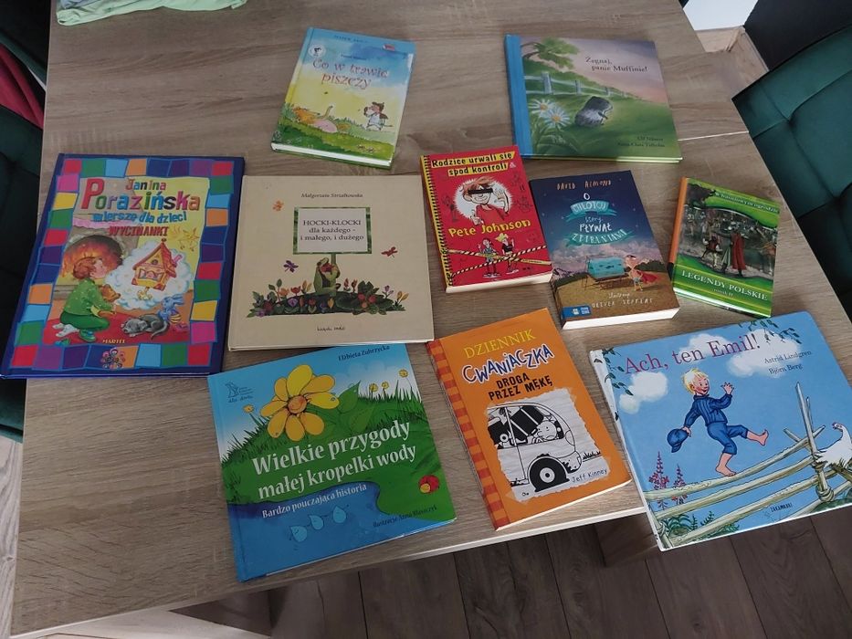 Książki zestaw  rózne