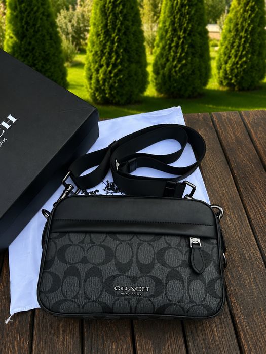 Сумка чоловіча Coach | Чоловіча барсетка
