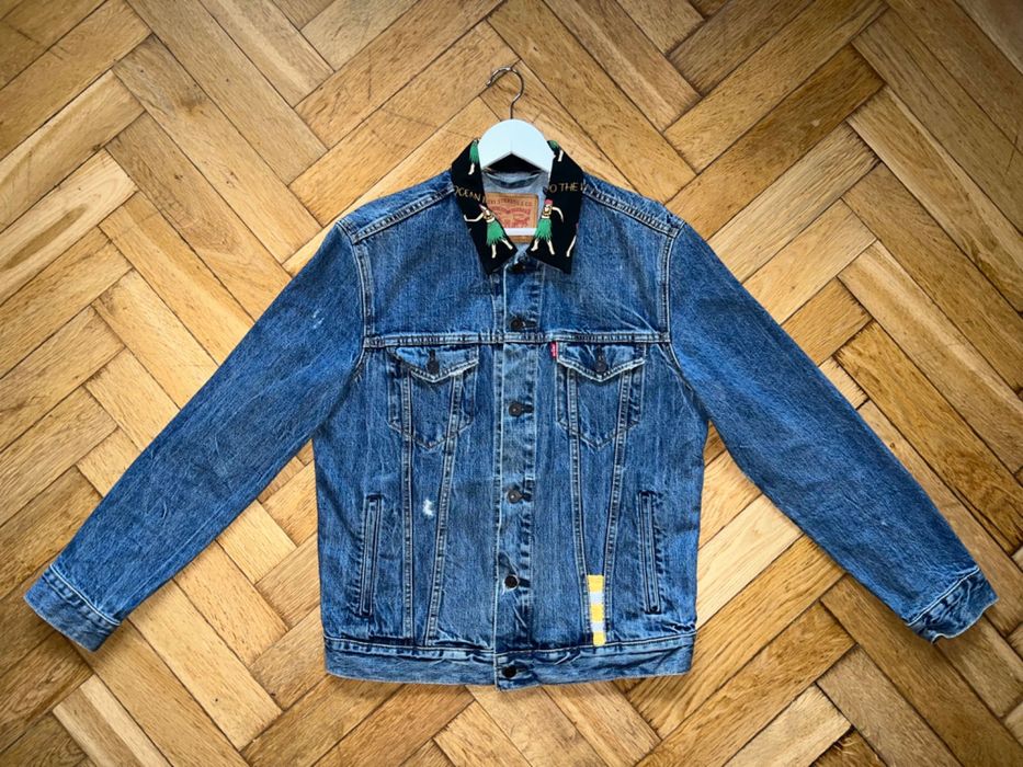 Levis Indigo Trucker Jacket