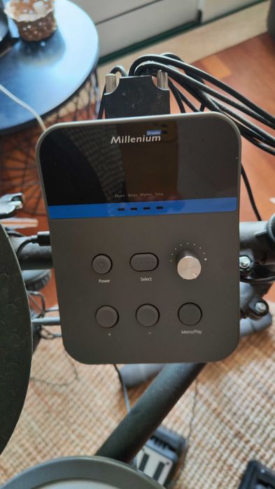 Bateria Eletrónica Millenium Rookie – Peles Mesh (Como Nova)