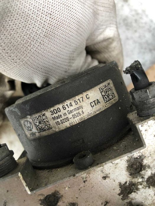 Блок ABS ESP 5Q0 3Q0 VAG Volkswagen Skoda Audi