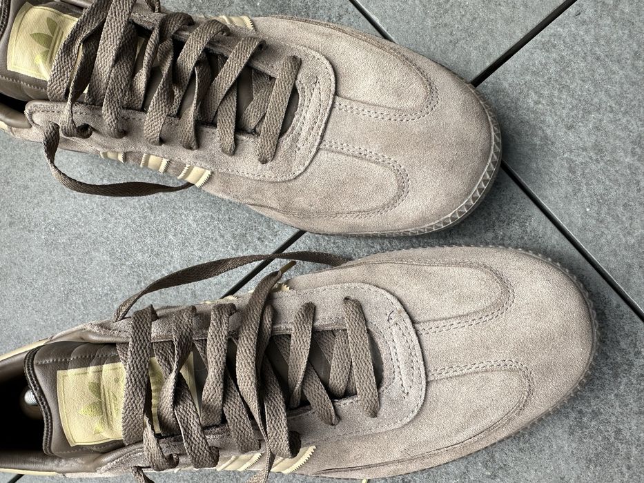 Nowe Buty Adidas Samba Suede Rozmiar 48 Szare / Brązowe