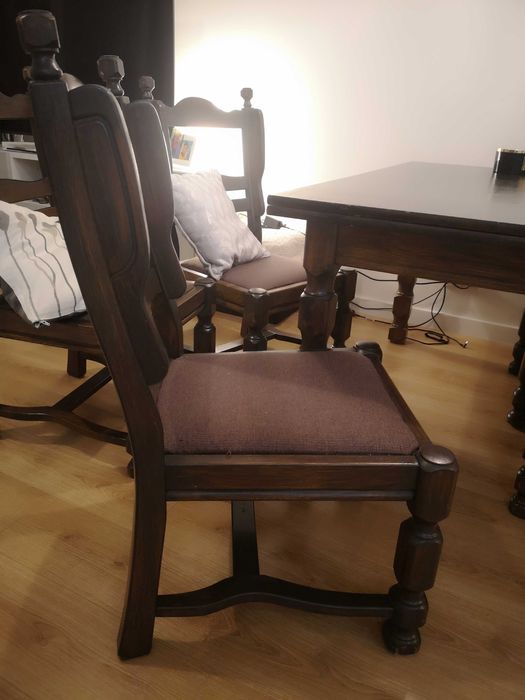 Stół drewniany rozkładany rozkładany