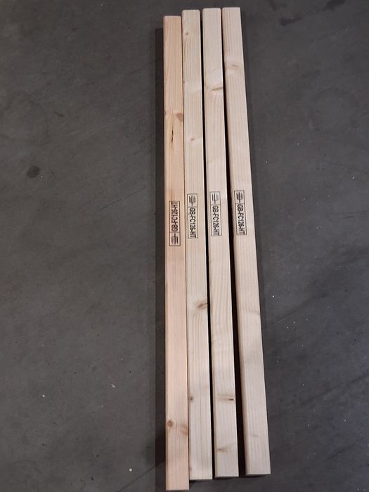 Barrotes madeira 92cm x 3.5cm