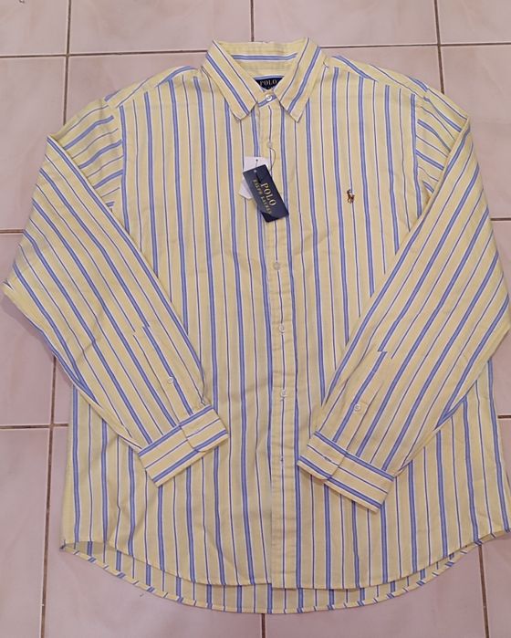 Оригінальна сорочка Polo Ralph Lauren (Розмір XXL, Custom Fit) — Нова