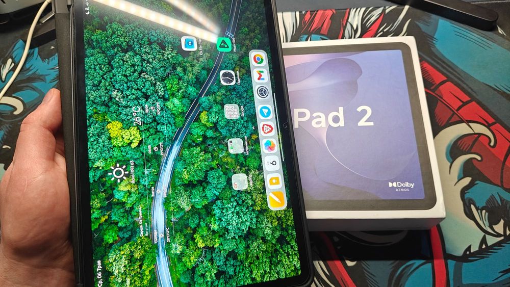 Xiaomi Redmi Pad 2 128 Gb + наклеєне скло, чохол-книжка, зарядний пристрій, кабель, коробка