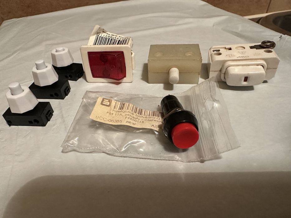 Pstryczki elektryczki vintage prl