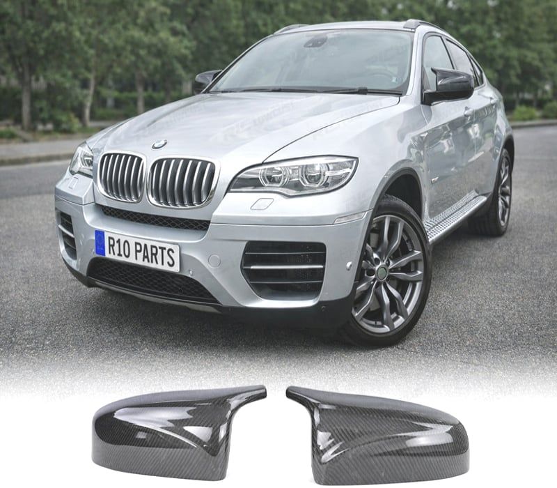 CAPAS DE ESPELHOS RETROVISORES CARBONO BMW X5 E70 08-13