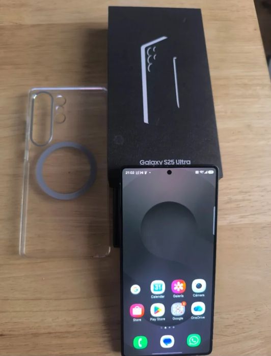 Samsung s25 ultra 256GB preto