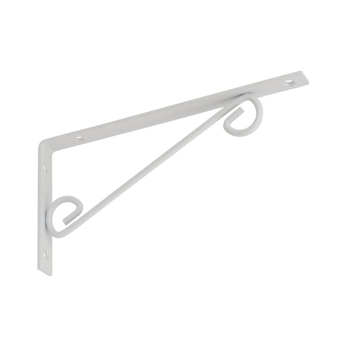 Wspornik ornamentowy prosty WOP 250 250x125 mm biały DMX