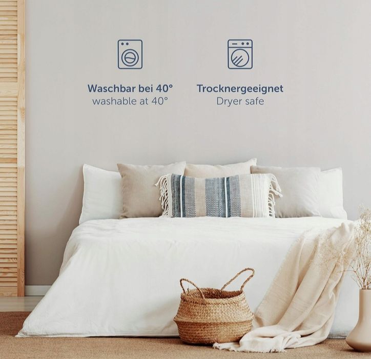 Blumtal markowe nowe prześcieradło z gumką mikrofibra 200x200 cm