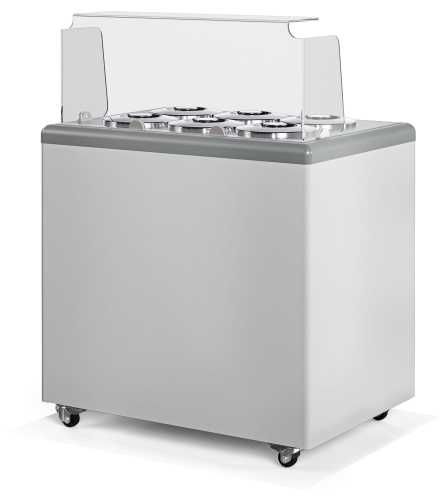 NOWY konserwator do lodów Gelatti 6 cylindry DOSTAWA GRATIS dystrybutor MK COLD MK KOMI zamrażarka na lody