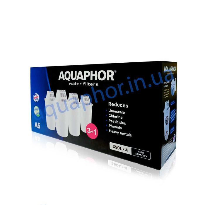 Картриджи для глечика Аквафор А5 комплект 4штуки