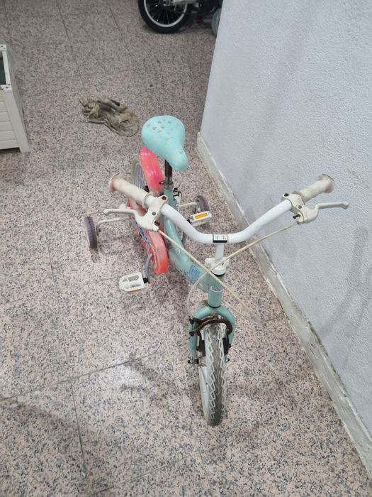 Bicicleta para Criança com Rodinhas para Aprender Andar
