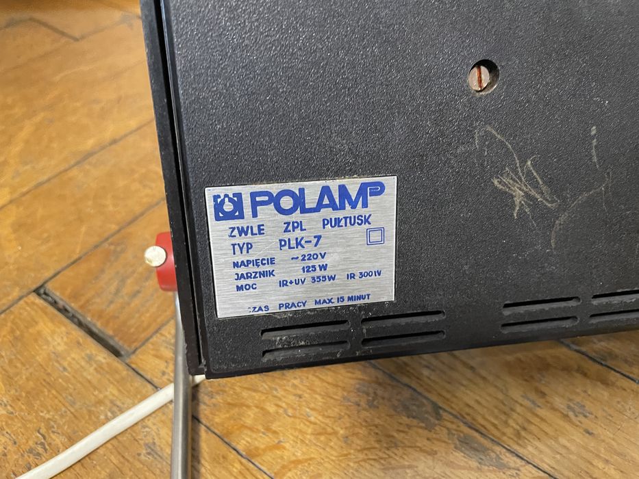 Domowe solarium polamp plk-7 kwarcówka - lampa do opalania