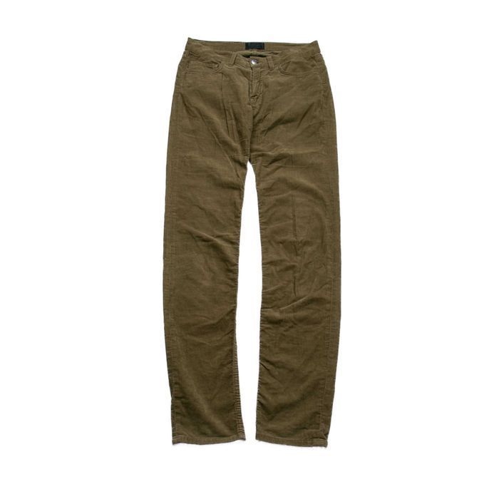 Acne Studios ace oliv cord spodnie sztruksowe 29/34us niski stan