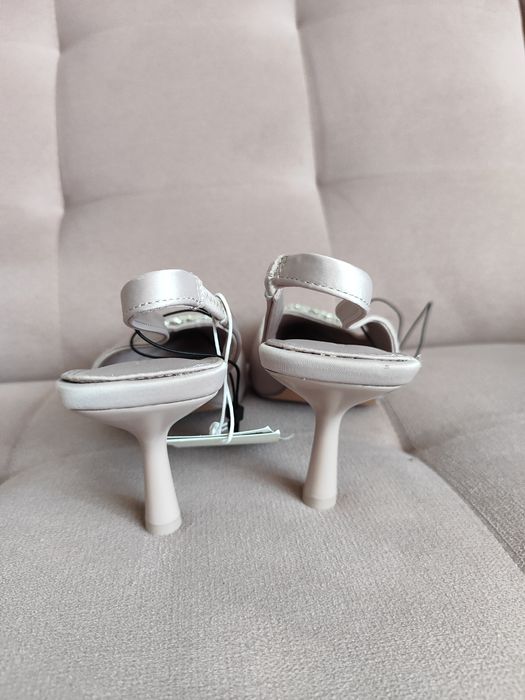 Czółenka buty na obcasie kaczuszki