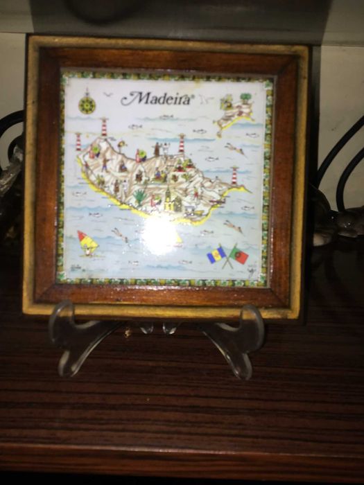 quadro da ilha da madeira antigo