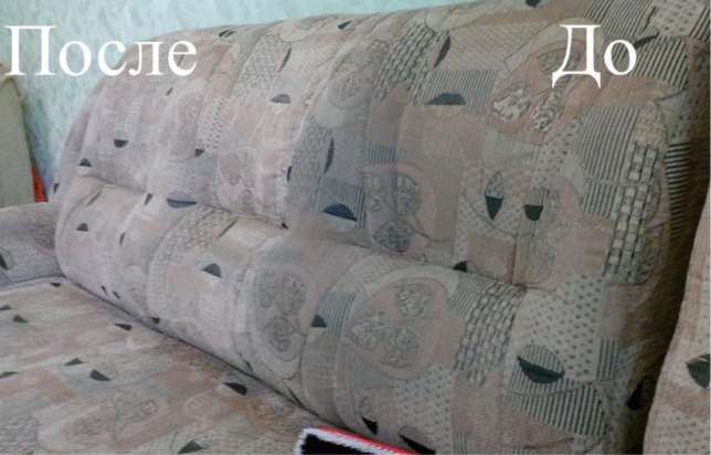 Чистка диванов, химчистка матрасов, удаление запахов, пятен Бровары