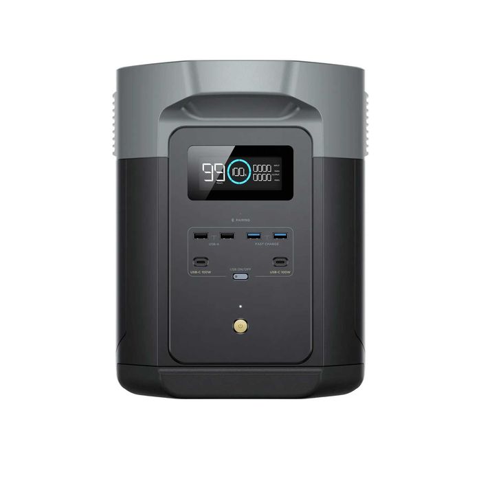 Зарядна станція EcoFlow DELTA 2 Max, 2048 Вт·год, 2400Вт, EU-версія
