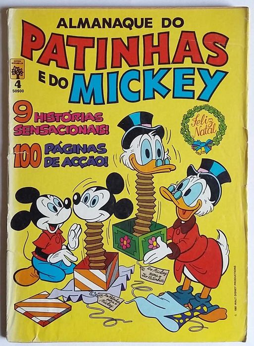 Almanaque Do Patinhas E Do Mickey Nº 4